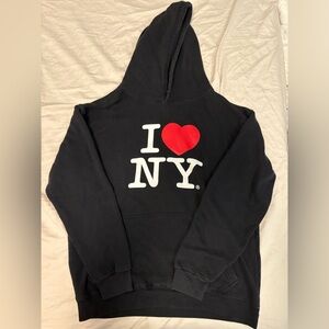 Black 'I Love NY' Hoodie